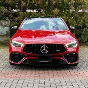 Rent a Mercedes Benz CLA45s Red